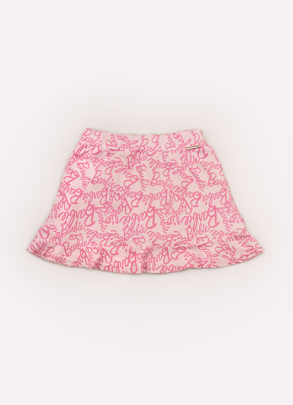 Saia Short Light Estampa Barbie X Pituchinhus