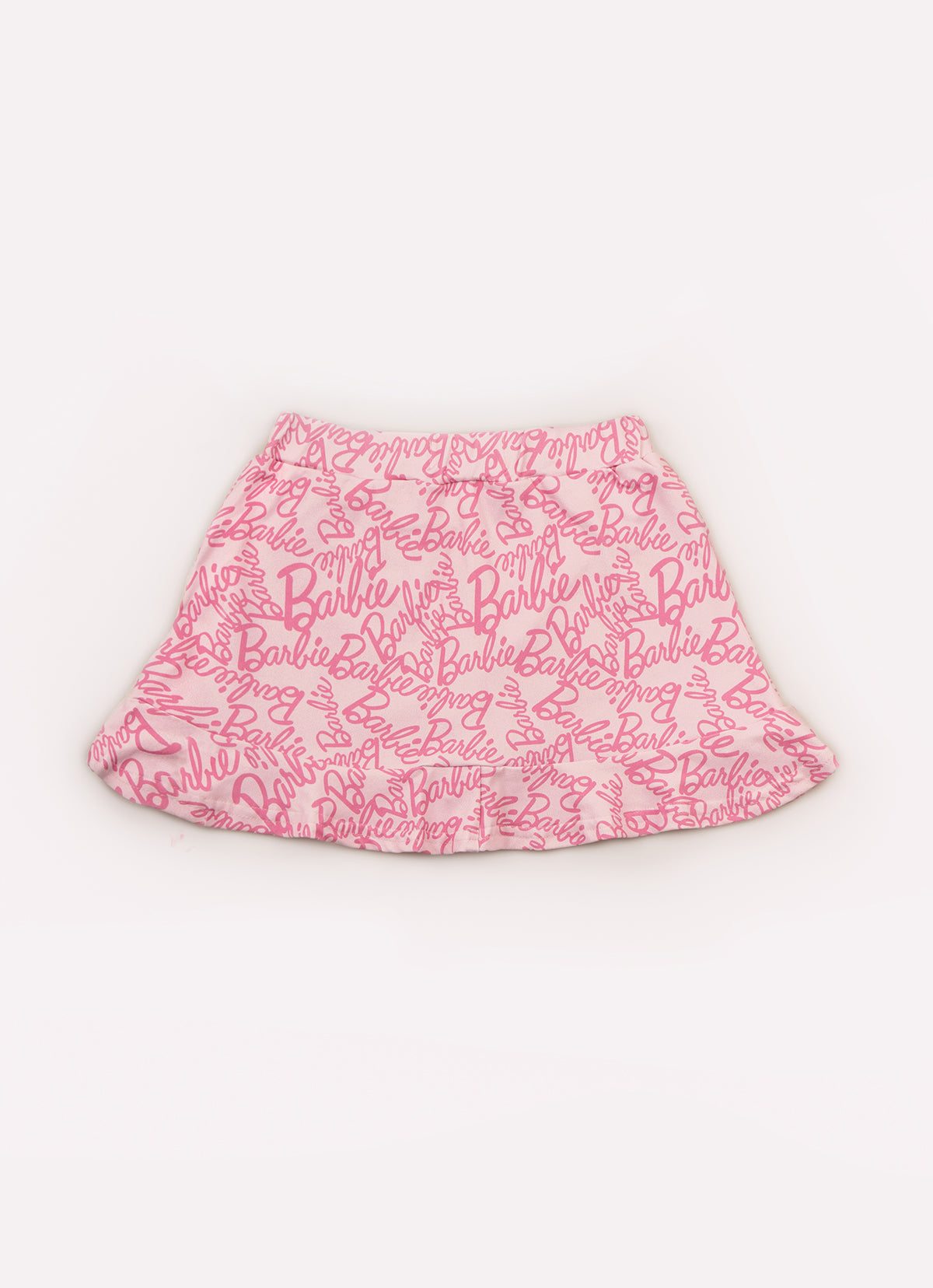 Saia Short Light Estampa Barbie X Pituchinhus