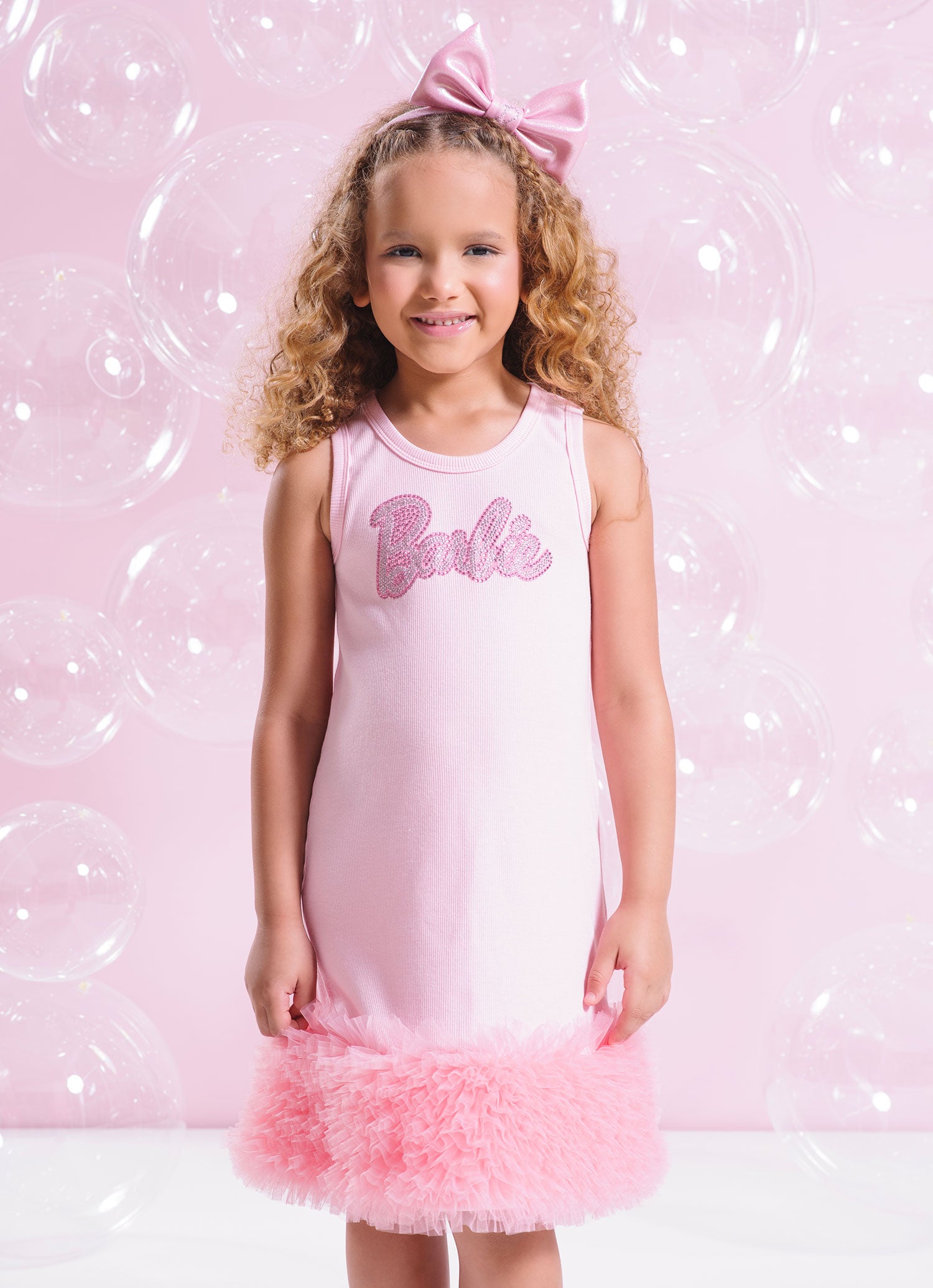 Vestido Ribana Frufru Barbie