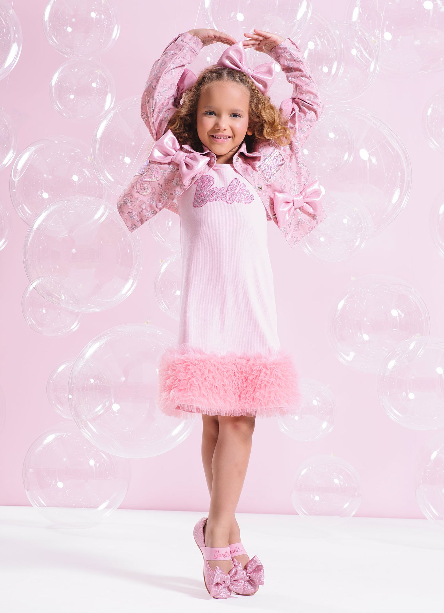 Vestido Ribana Frufru Barbie