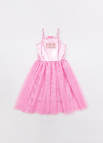 Vestido Malha Shine Barbie