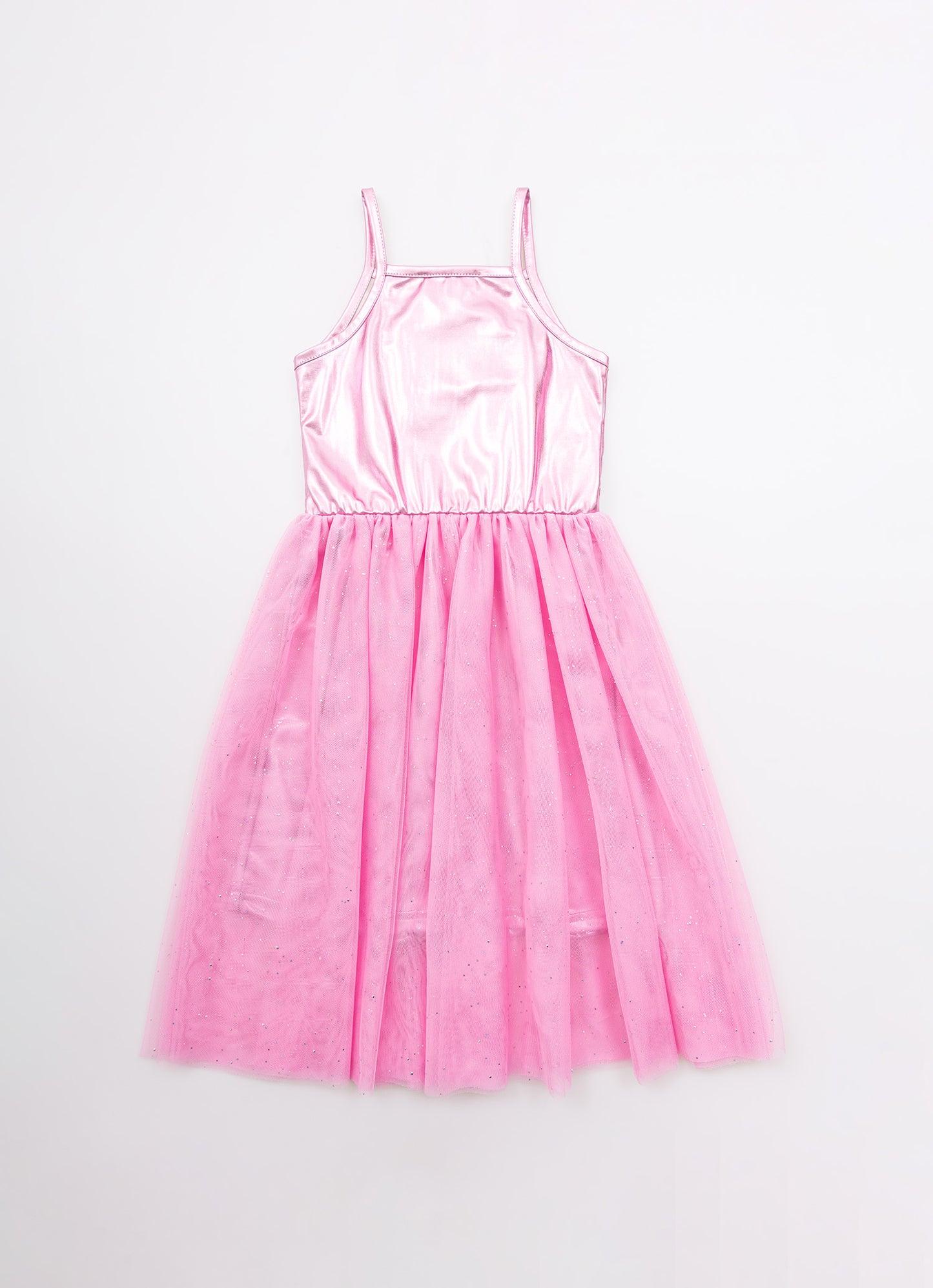 Vestido Malha Shine Barbie