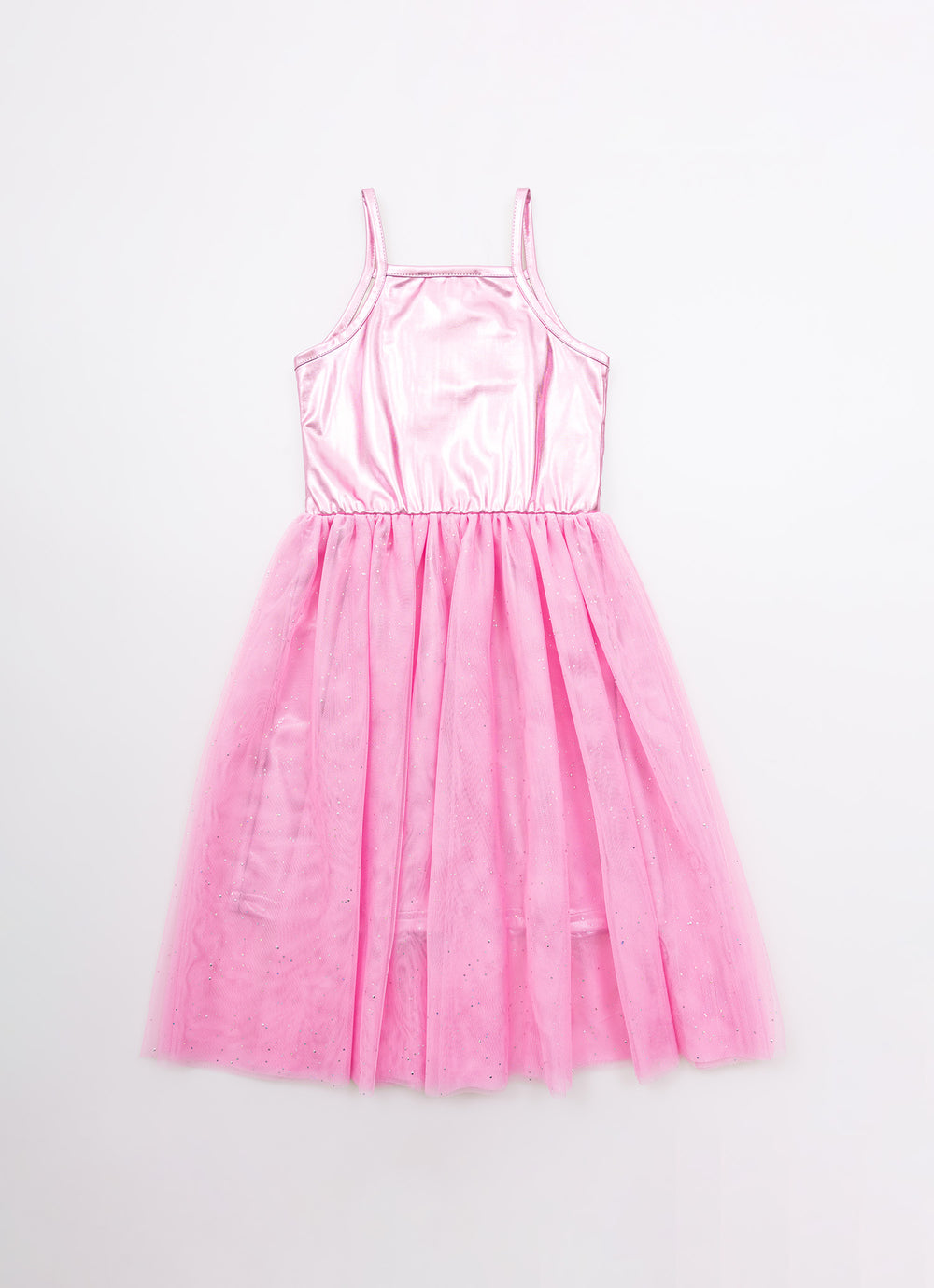 Vestido Malha Shine Barbie
