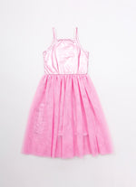 Vestido Malha Shine Barbie