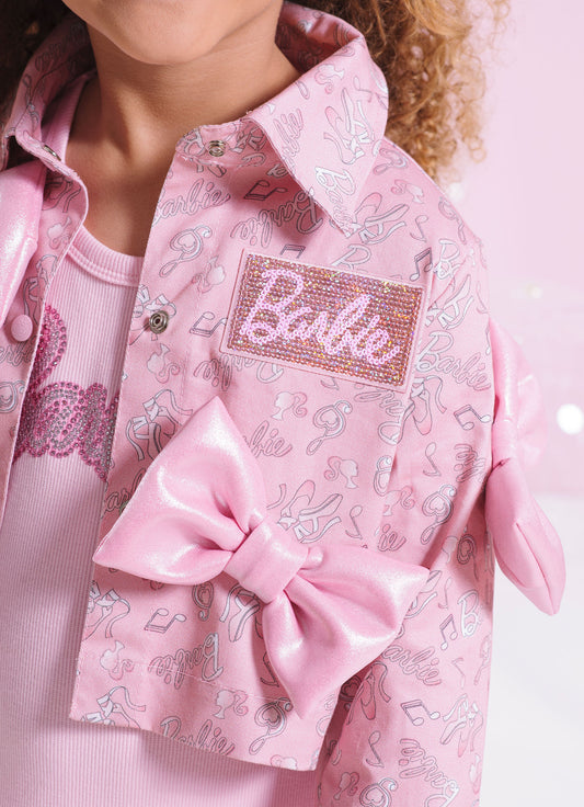 Jaqueta Sarja Puffer Barbie