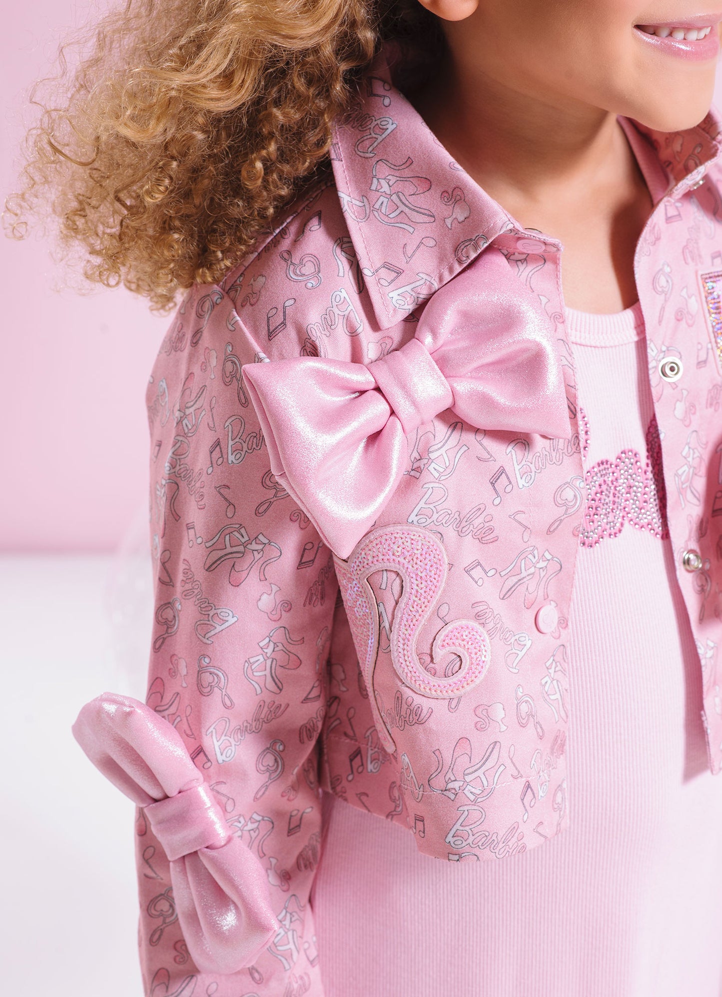 Jaqueta Sarja Puffer Barbie