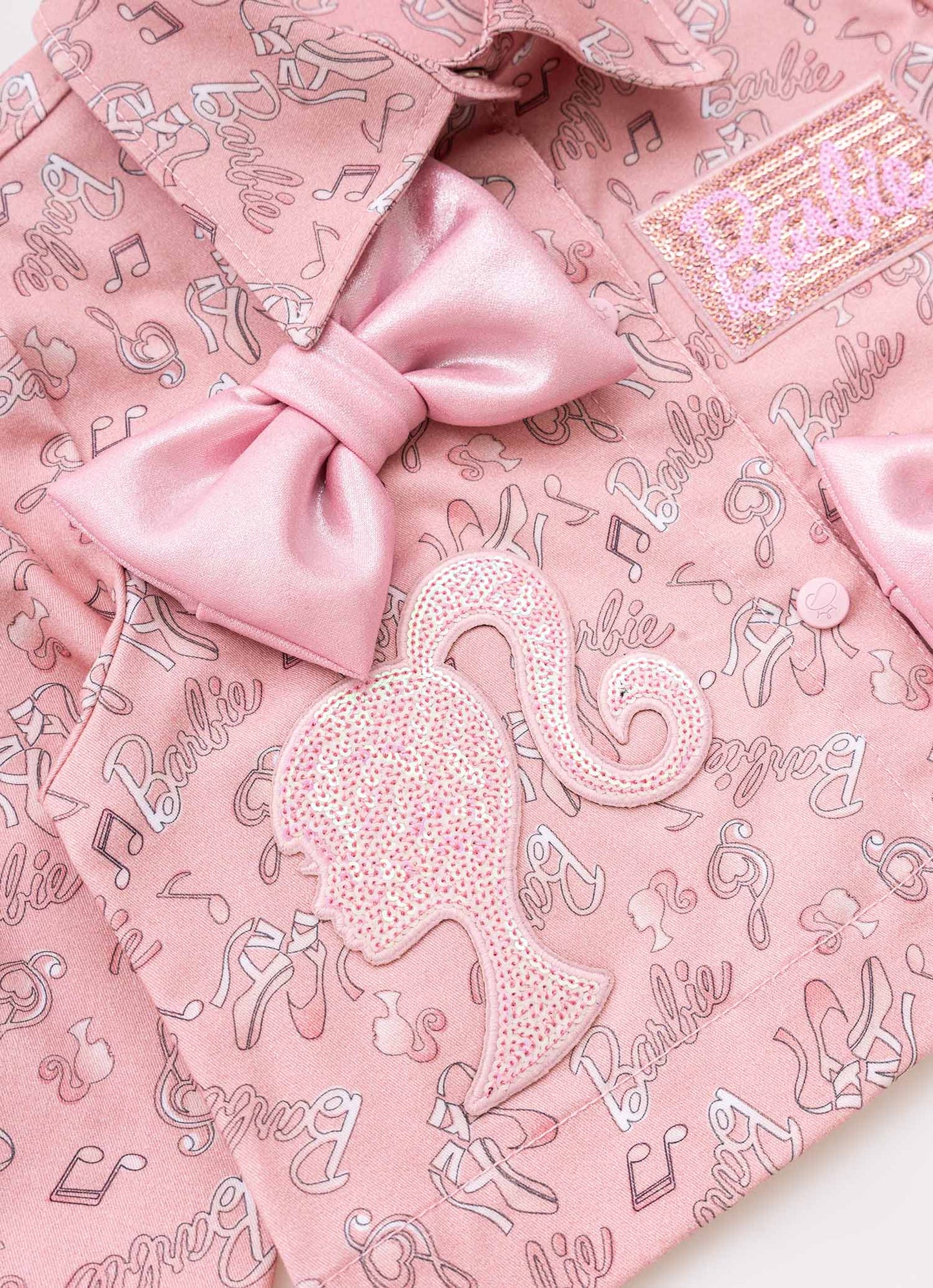 Jaqueta Sarja Puffer Barbie