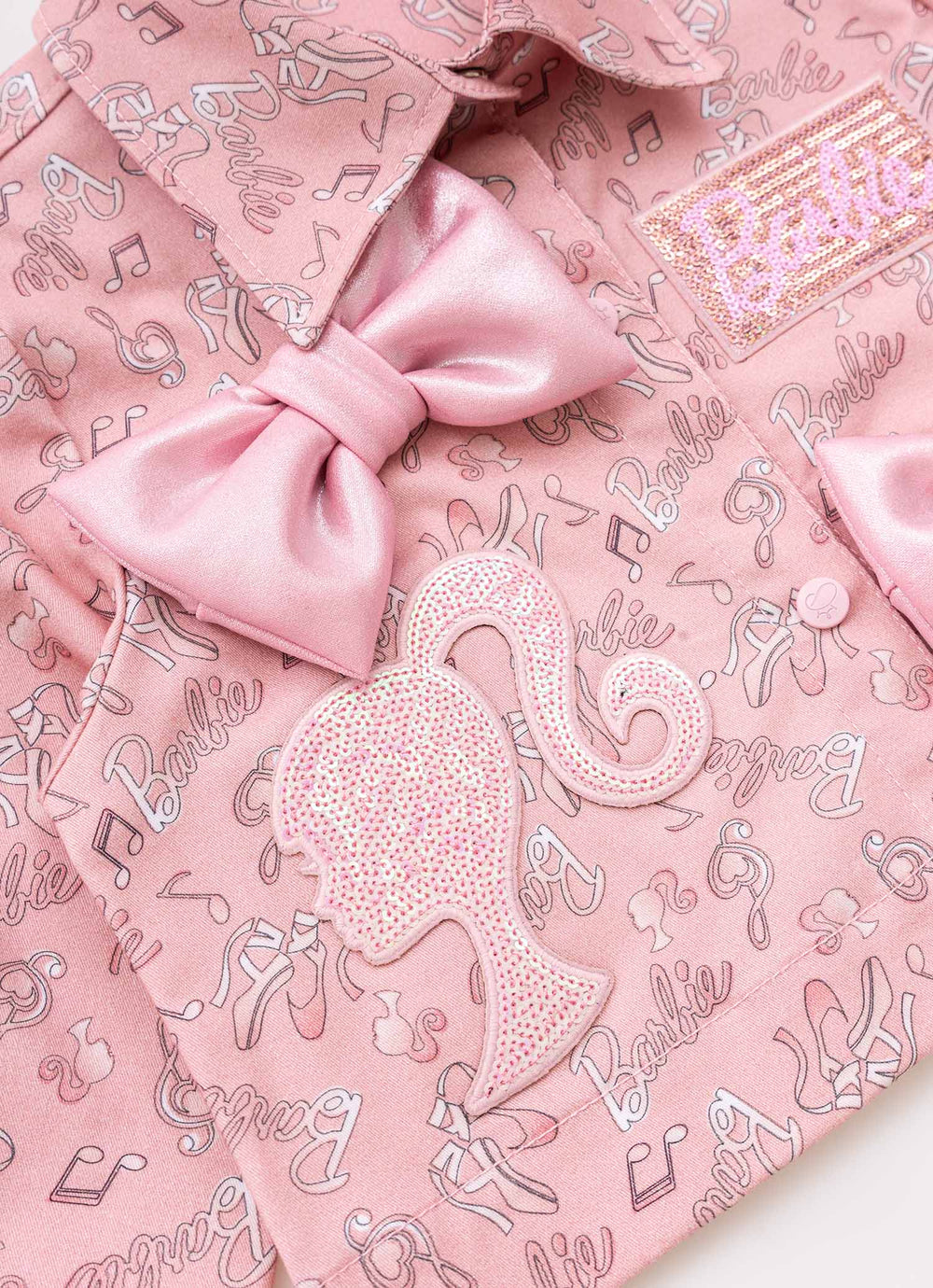 Jaqueta Sarja Puffer Barbie