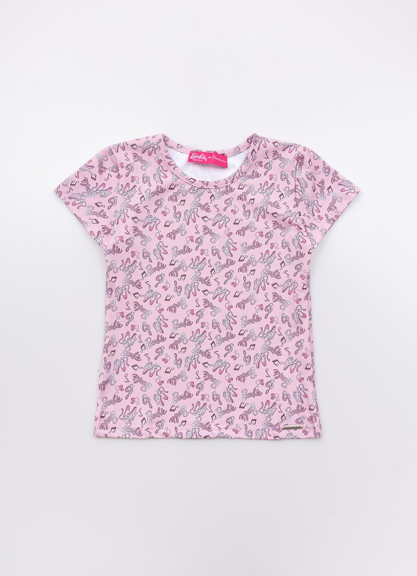 Blusa Light Estampa Barbie Ballet