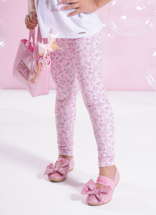 Legging Light Estampa Barbie Ballet