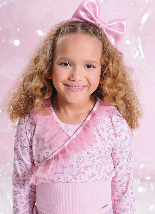 Bolero Light Babado Tule