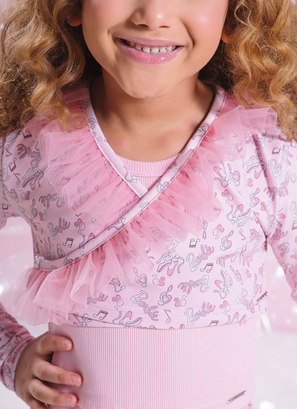 Bolero Light Babado Tule