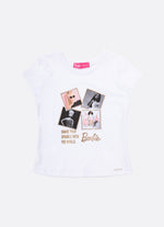 Blusa Cotton Serigrafia Fotos Barbie