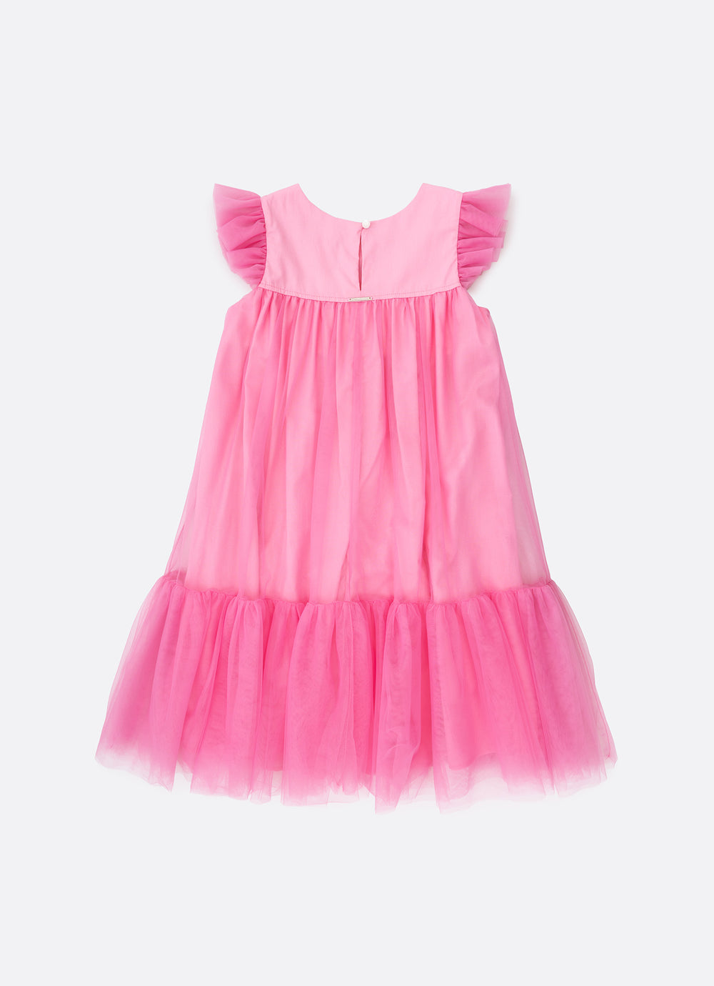 Vestido Tule Patche Barbie
