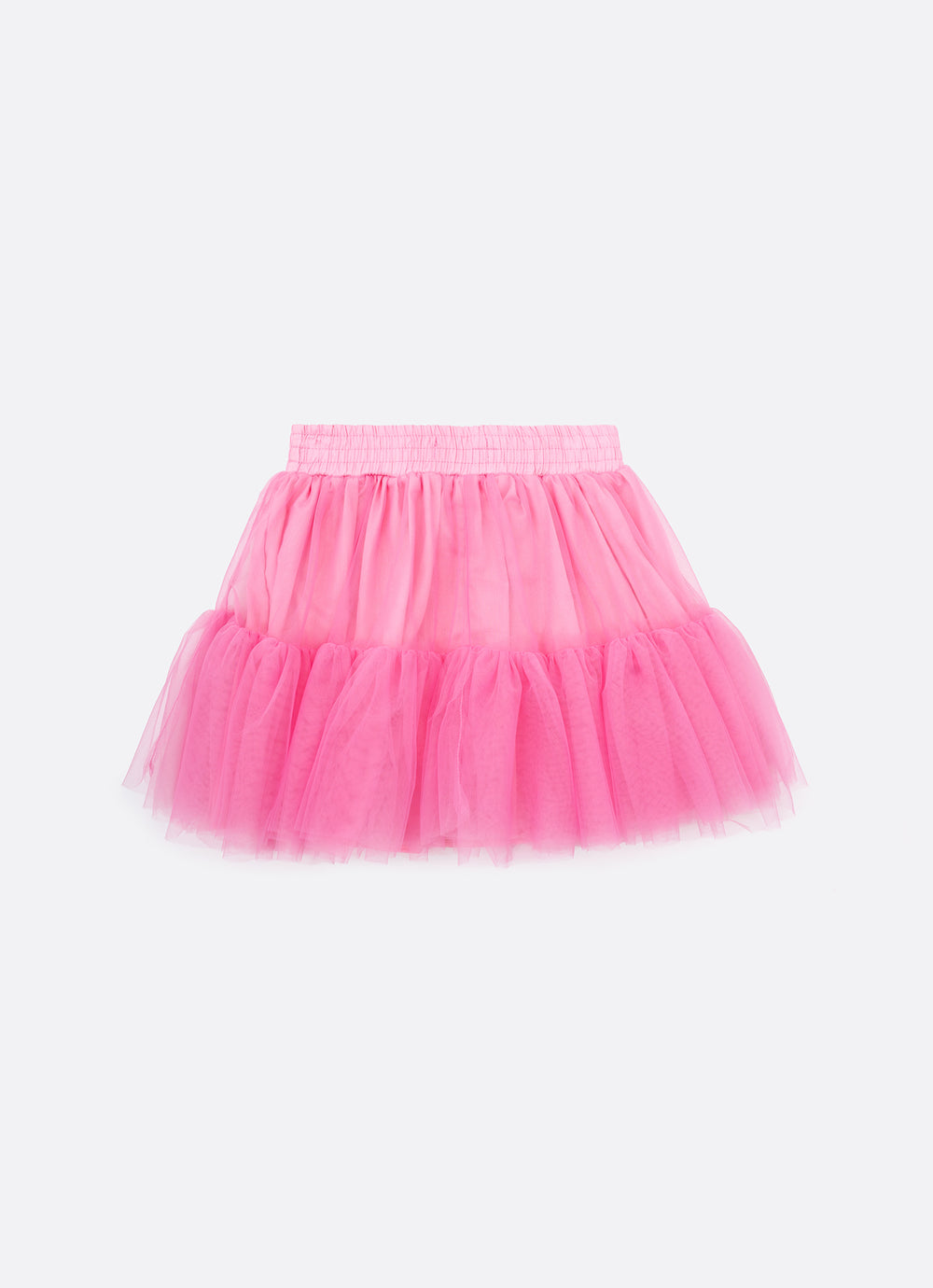 Saia Short Tule Babado Barbie