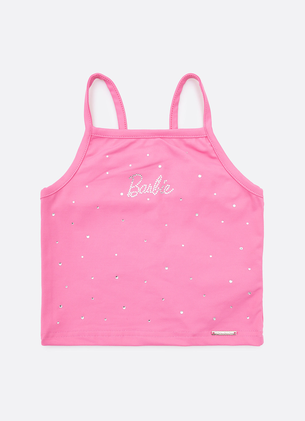 Blusa Alça Light Cristais Barbie