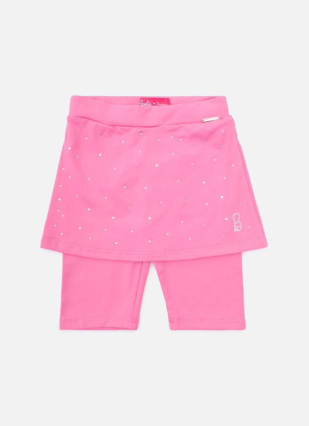 Bermuda Com Saia Light Cristais Barbie