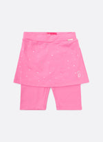 Bermuda Com Saia Light Cristais Barbie