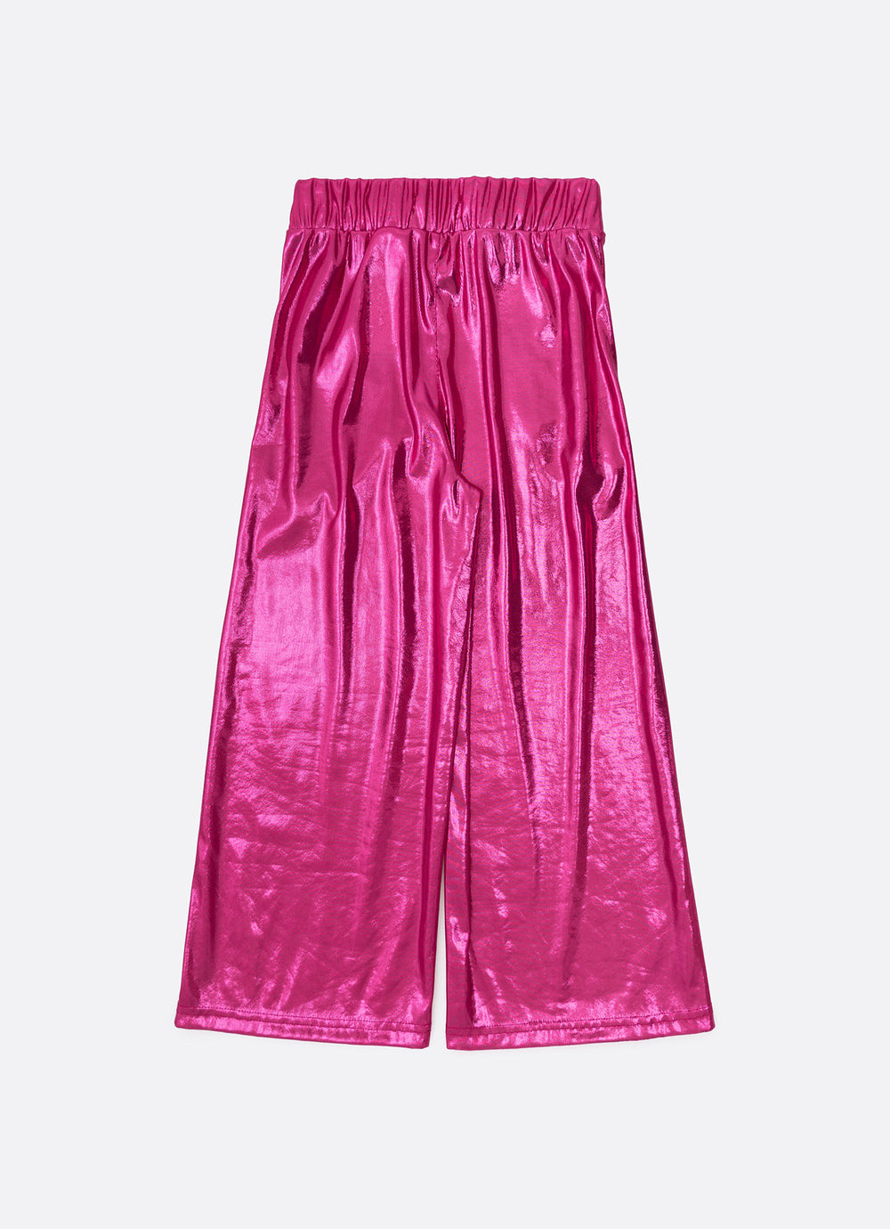 Calça Reta Malha Brilho Barbie