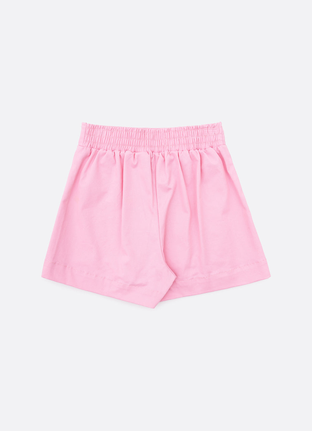 Saia Short Sarja Pregas Patche Barbie