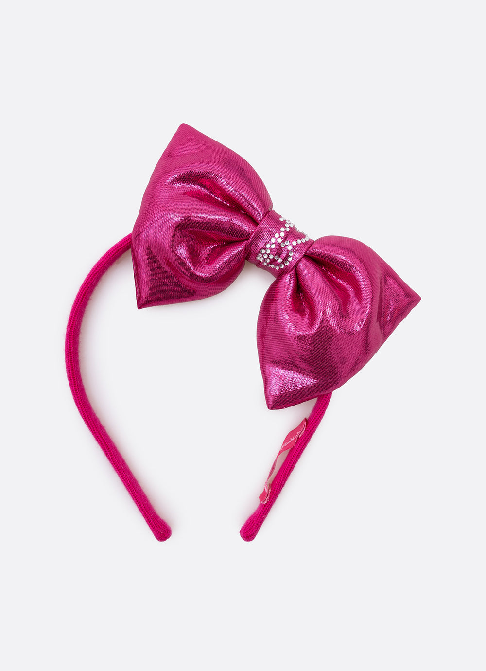Arco Laço Puffer Malha Foil Barbie