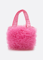 Bolsa Tule Babados Barbie
