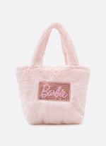 Bolsa Puffer Pele Fake Barbie