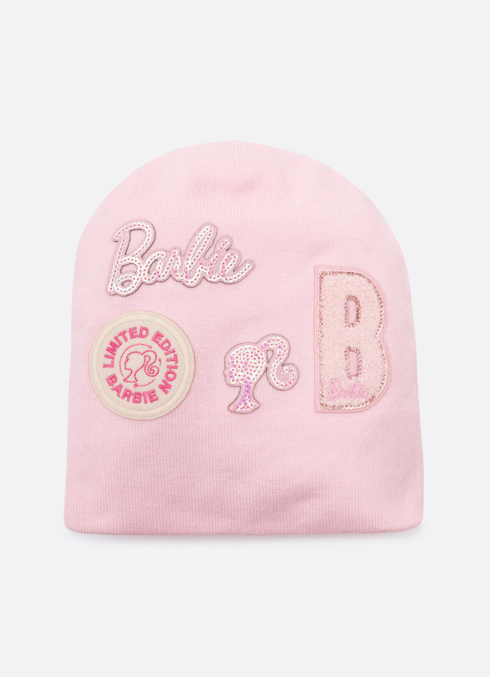 Touca Tricot Multi Patche Barbie