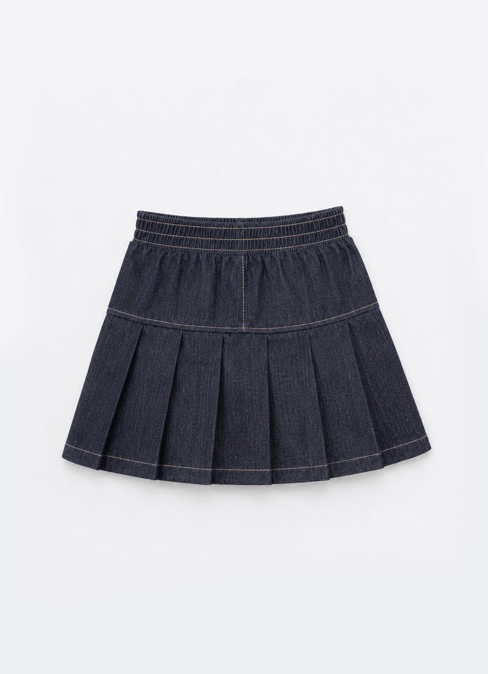 Saia Short Jeans Pregas Barbie