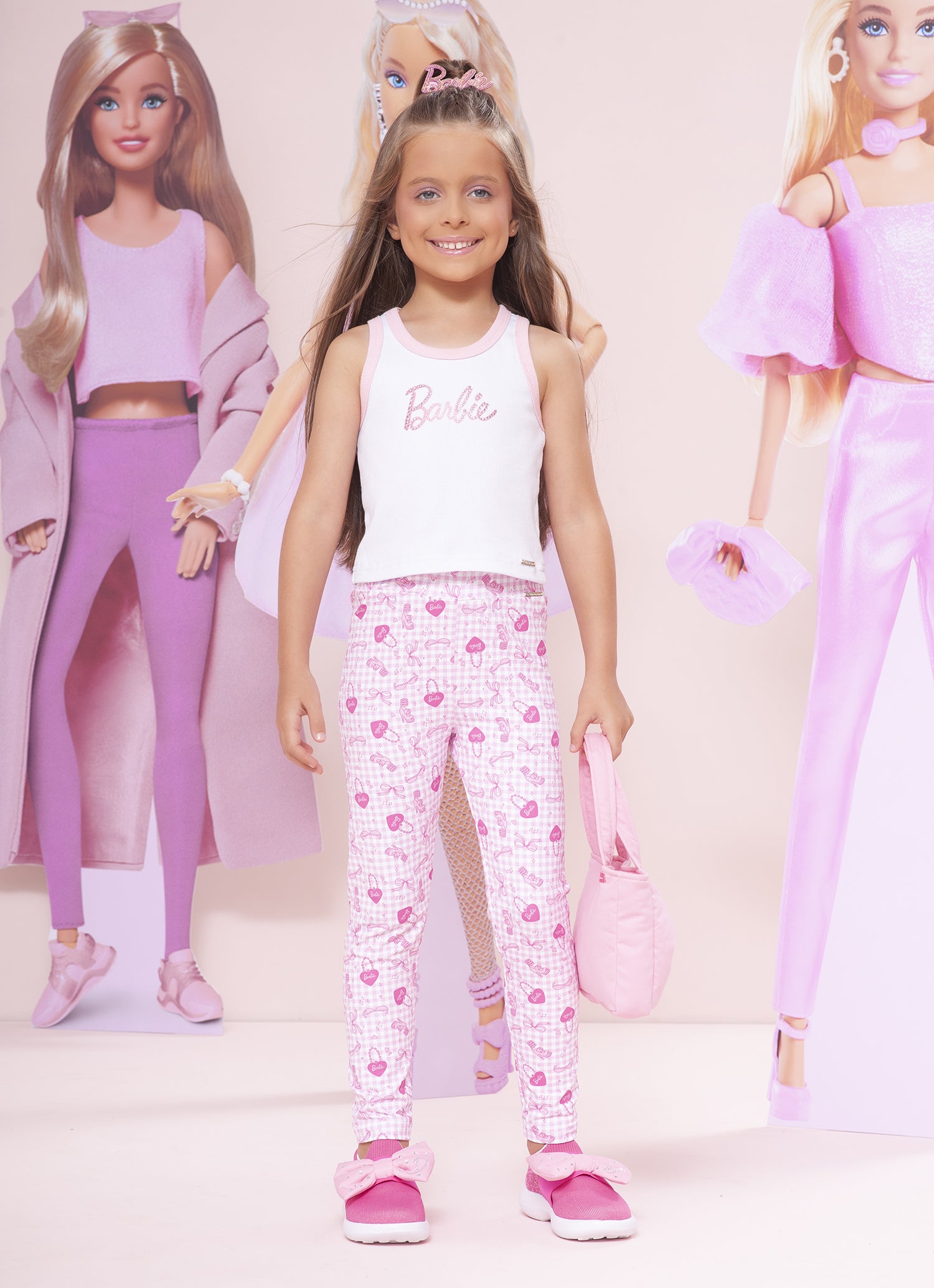 Regata Cropped Rib Cristal Barbie