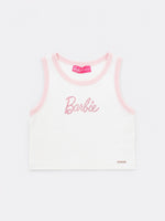 Regata Cropped Rib Cristal Barbie