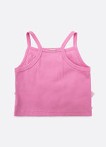 Blusa Alça Cropped Multi Laços Tule Barbie