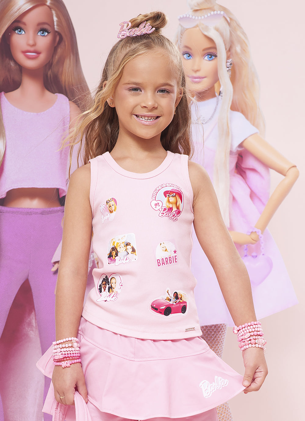 Regata Rib Colagens Barbie