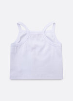 Blusa Rib Cropped Boneca Barbie Cristal