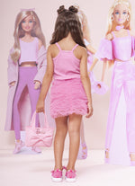 Saia Short FruFru Tule Barbie