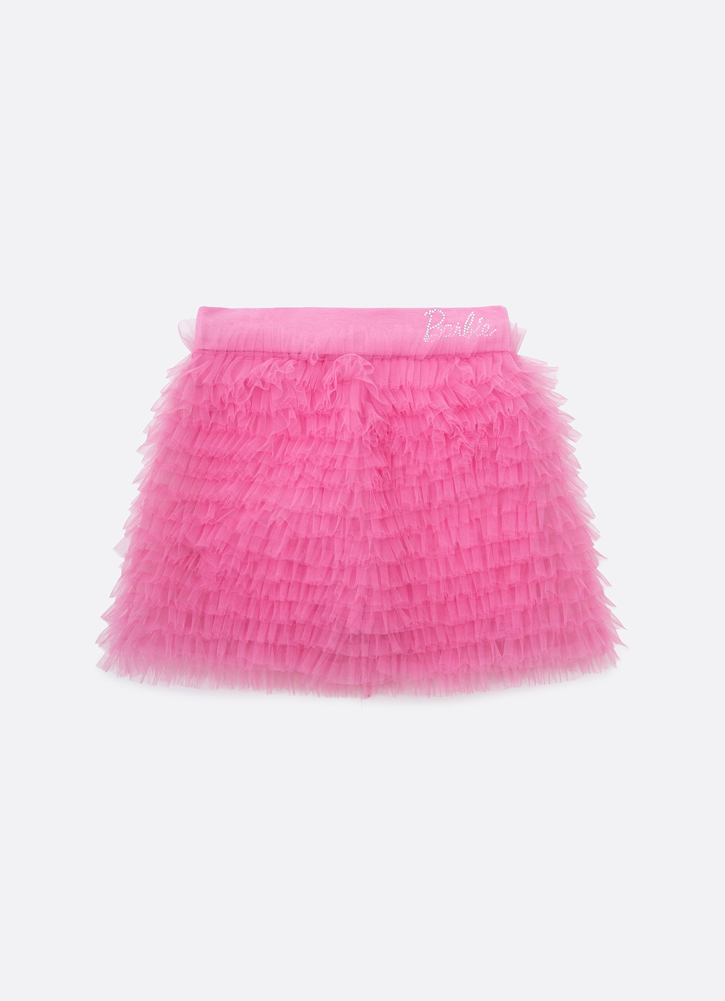 Saia Short FruFru Tule Barbie