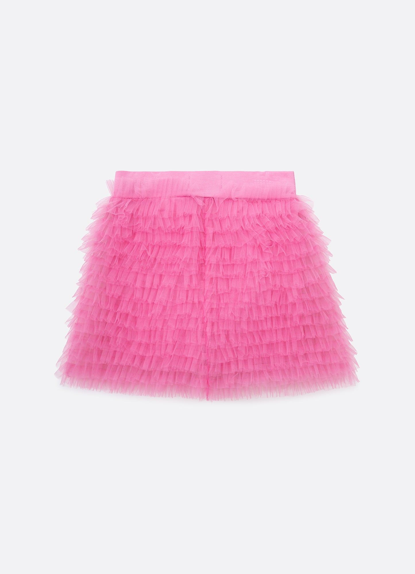 Saia Short FruFru Tule Barbie