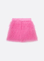 Saia Short FruFru Tule Barbie