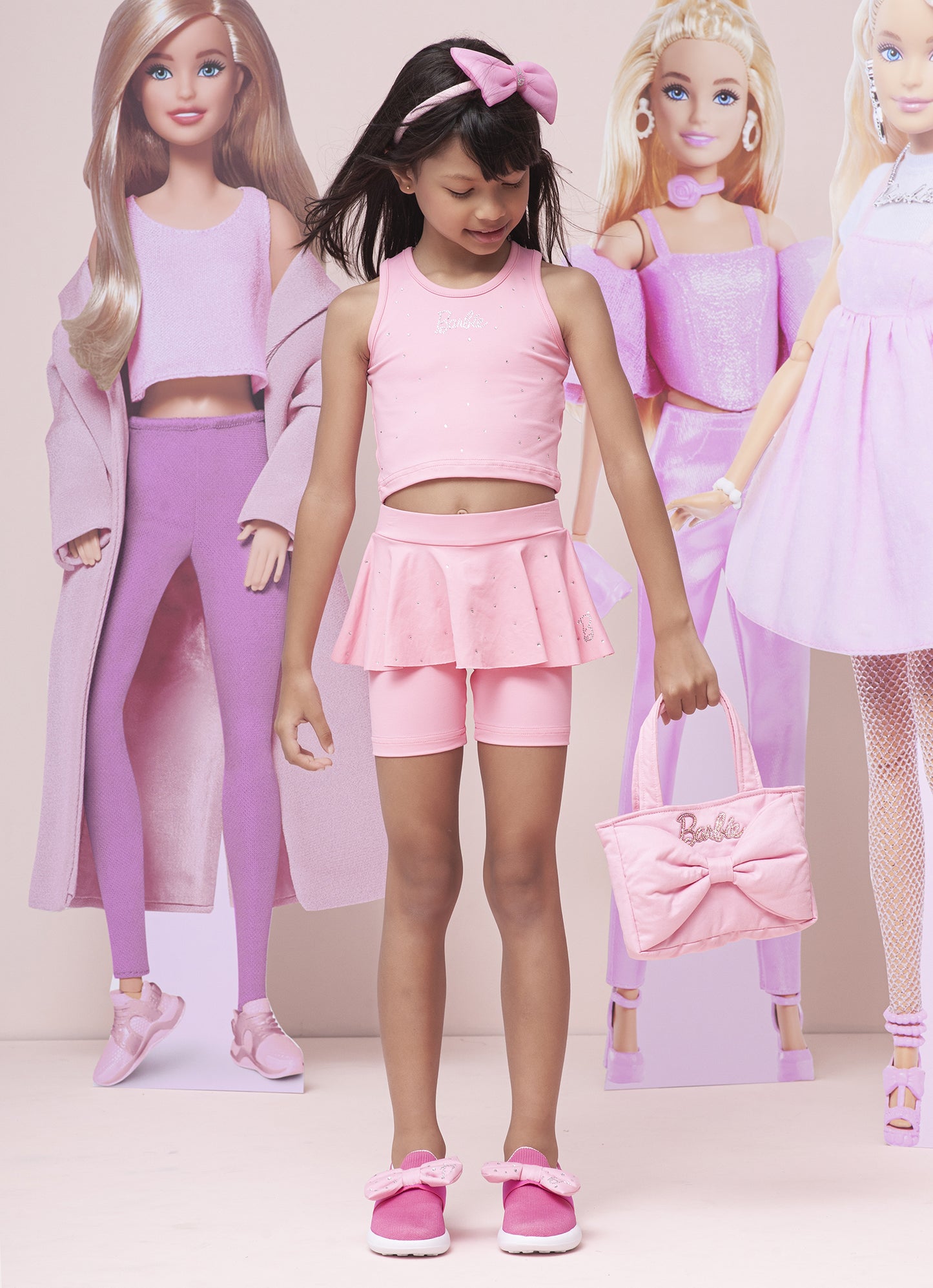 Regata Cropped Light Cristais Barbie