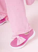 Calça Reta Light Cristais Barbie