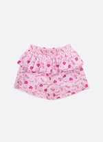 Short Algodão Barbie Babado Balonê