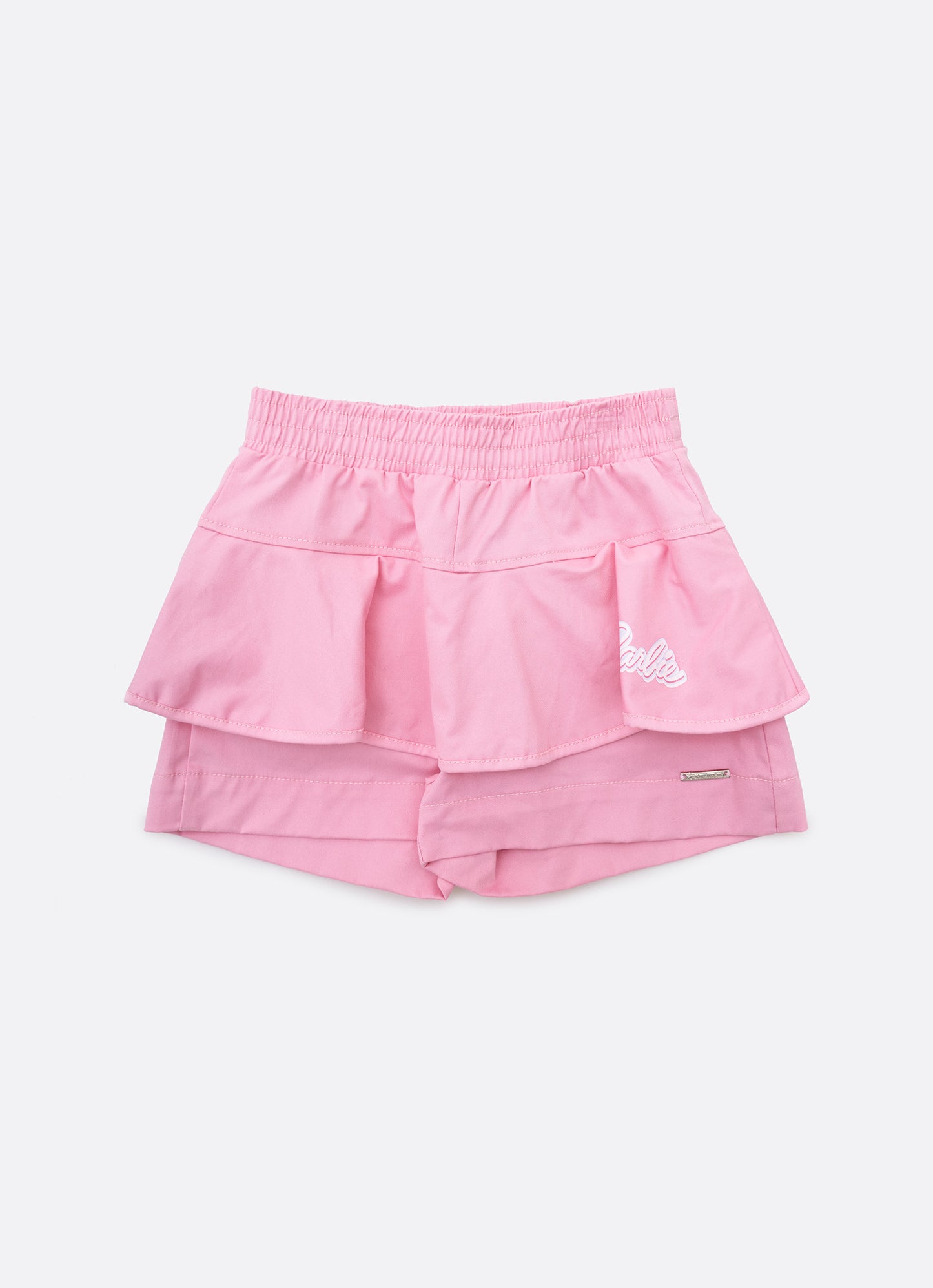 Short Sarja Babado Barbie