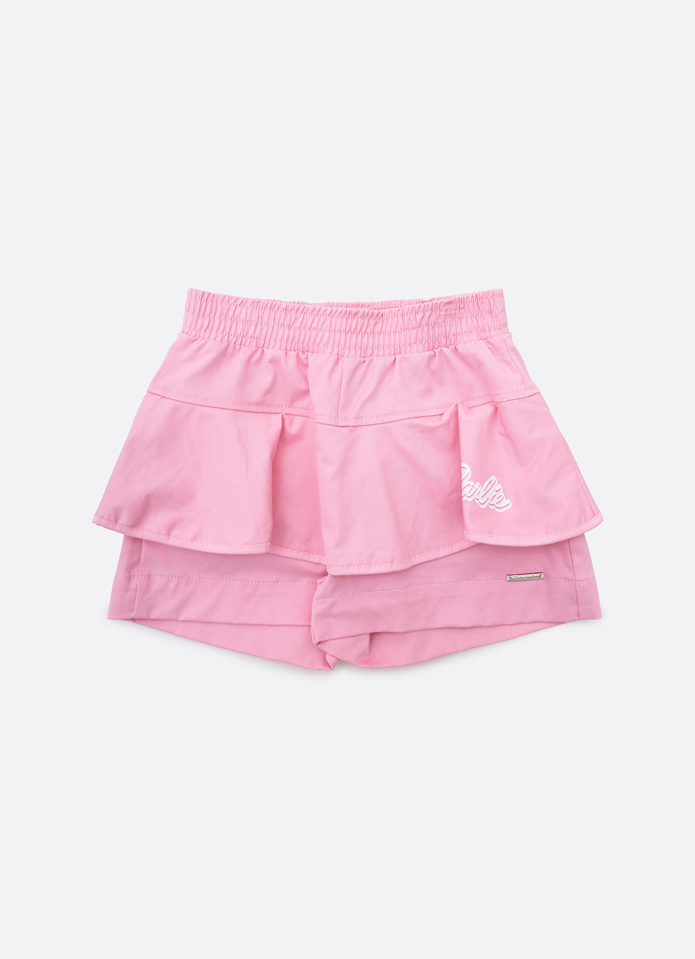 Short Sarja Babado Barbie