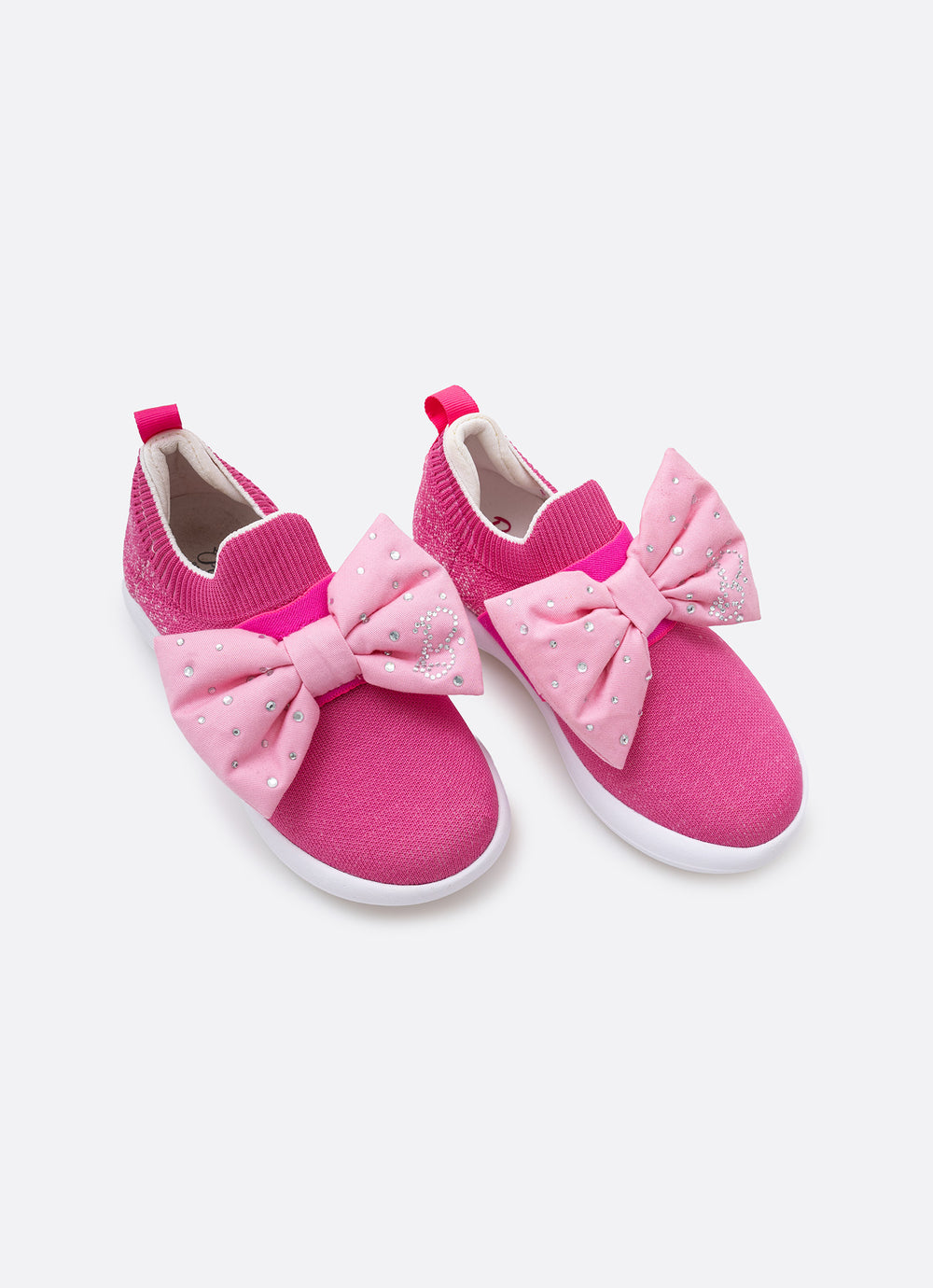 Tênis Knit  Laço Puffer Barbie