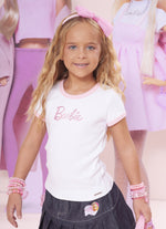 Blusa Rib Barbie Cristal
