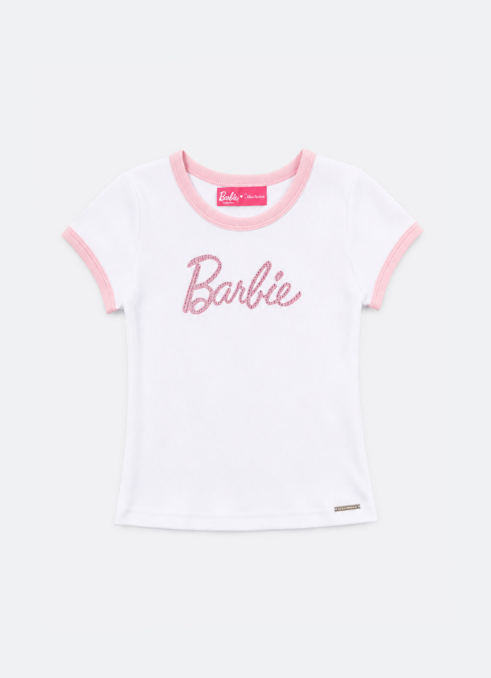 Blusa Rib Barbie Cristal