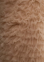 Conjunto Festa Blusa Ribana e Saia Short Tule