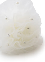 Arco Maxi Flor Tule Pérolas