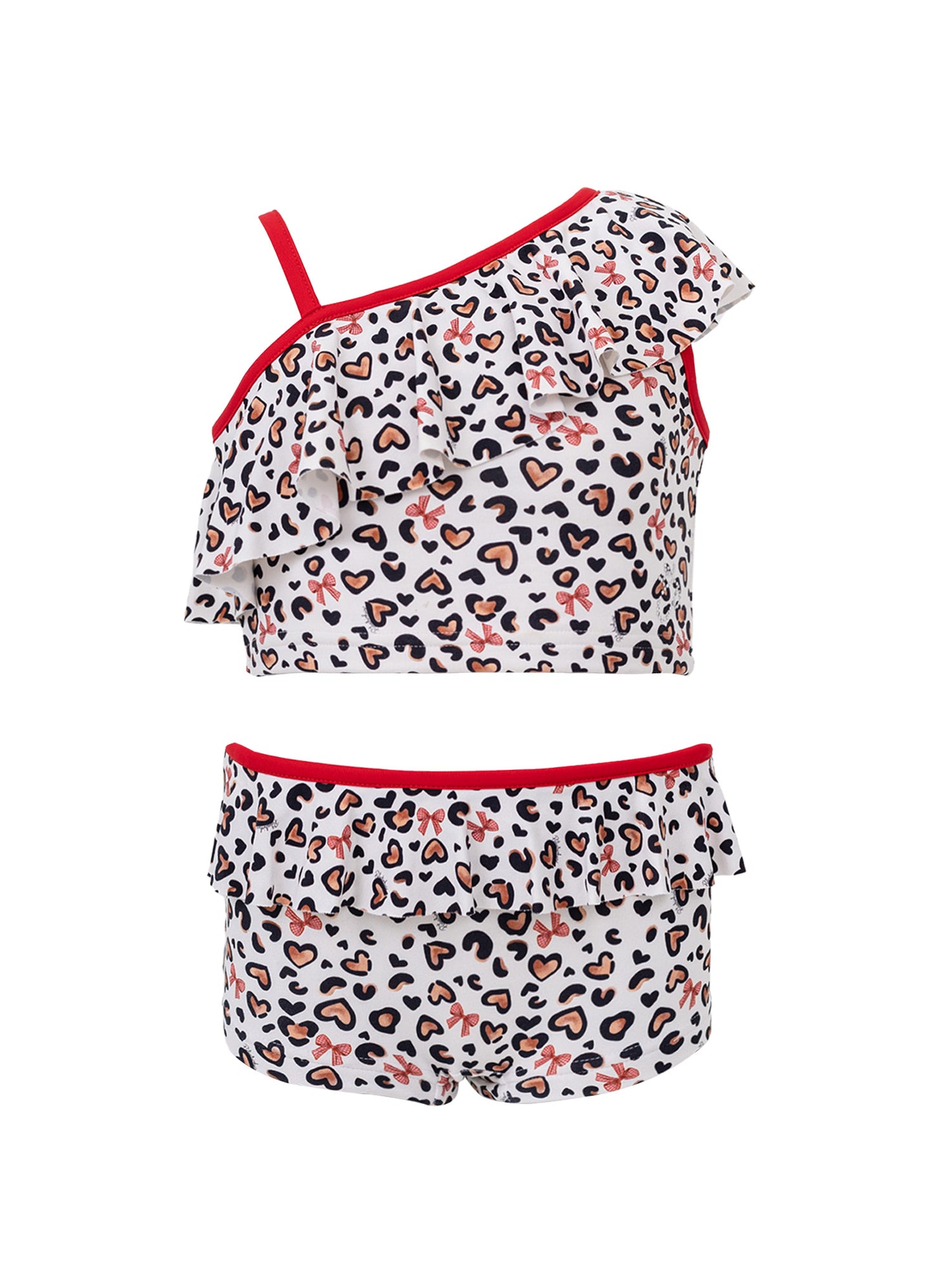 Conjunto Light Estampado Babado Resort