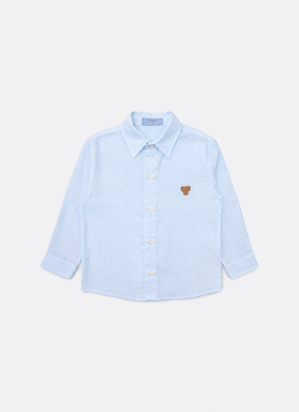 Camisa Algodão e Linho Patche For Boys